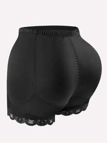 Women Padded Butt Lifting Shapewear Shorts, High Waisted Elegant Tummy Control Panties, Sculpting Smoothing Hip Enhancing Briefs