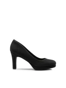 Women's Close Toe Low Heels Platform Pump Comfortable Office Work Dress Shoes For Women - 黑色 - 查看 5