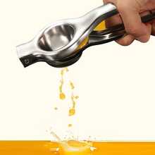 1pc Thickened Stainless Steel Lemon Squeezer, Creative Manual Juicer For Fruits Like Orange And Apple, Kitchen Tool - Perfect For Outdoor Camping And Family Holidays Gift - One Size - View 2