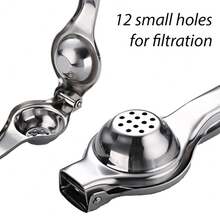 1pc Thickened Stainless Steel Lemon Squeezer, Creative Manual Juicer For Fruits Like Orange And Apple, Kitchen Tool - Perfect For Outdoor Camping And Family Holidays Gift - One Size - View 5