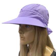Women Masks & Visor Hat - 紫色 - 查看 1