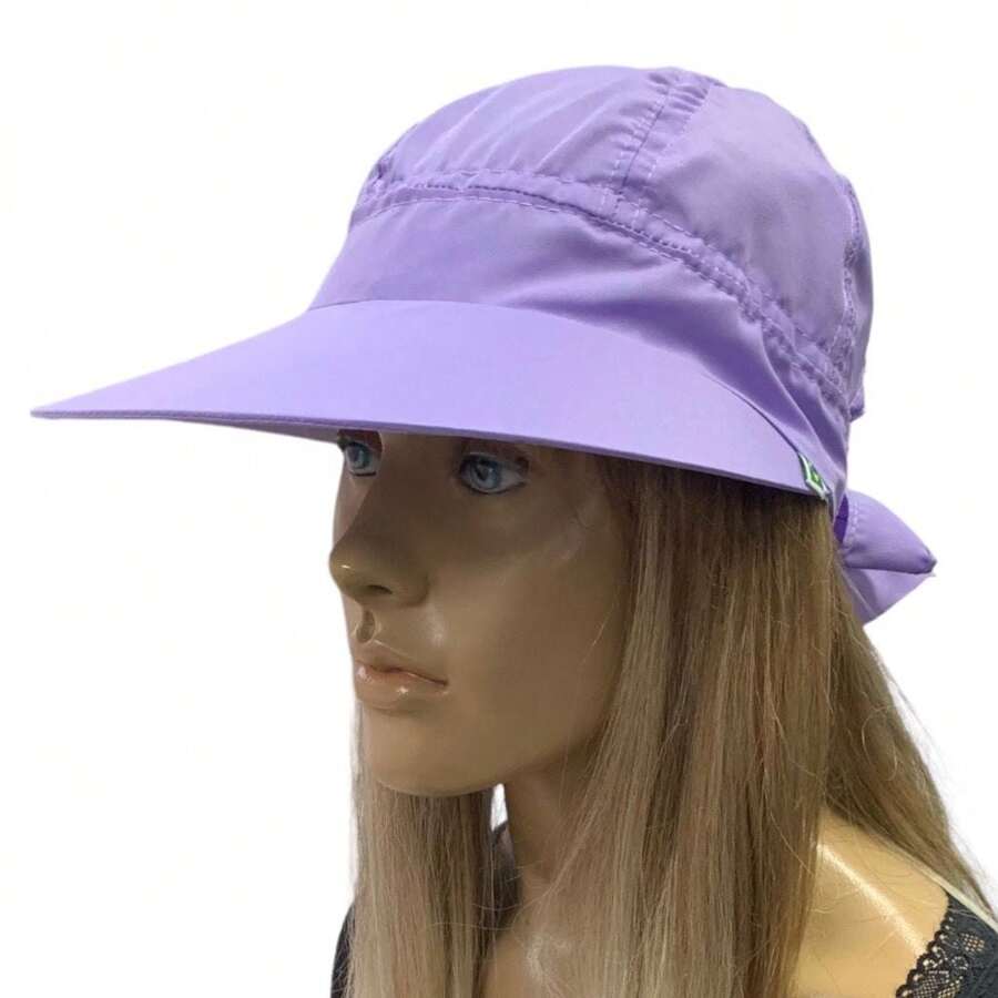 Women Masks & Visor Hat - 紫色 - 查看 1