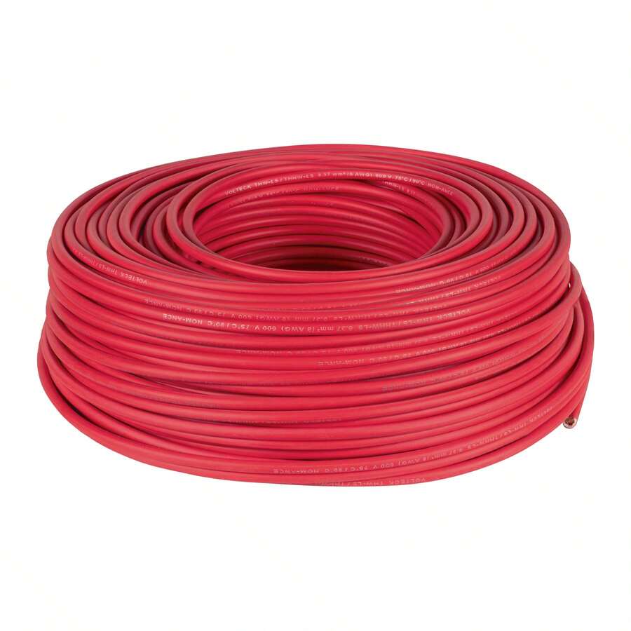 Volteck 46058 THHW-LS 8 AWG Red Copper Cable, Cab-8r - Star - View 1