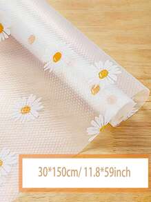 1片冰箱墊，櫥櫃墊，防油防水防黴菌和防污裁剪櫥櫃墊，冰箱餐桌墊，防潮墊，易於清潔餐墊，家居廚房用品，家居裝飾，抽屜整理箱