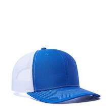 GINPAI Tên & Văn Bản Tùy Chỉnh Mũ Trucker Thêu Cho Nam Nữ Mũ Lưới Snapback Có Thể Điều Chỉnh Tuyệt Vời Cho Mũ Bóng Chày Ngoài Trời - màu xanh trắng - Xem 5