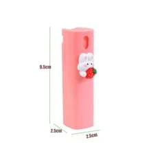 Cute Cartoon Spray Bottle, 1pc 10ml | Pink/Transparent Small Delicate Refillable Portable Water Sprayer For Cosmetics, Alcohol Dispenser, Ideal For Travel And Daily Use In Dorm Or Home - Multicolor - View 6