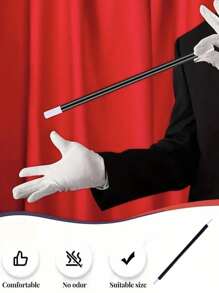 1pc Rising Magic Wand, Mind Control Magic Stick, Close-Up Magic Propwond,Queen Of Hearts Wand,Magician,Beak,Mago,Dark Magician,Magic Wand,Magic,Wand