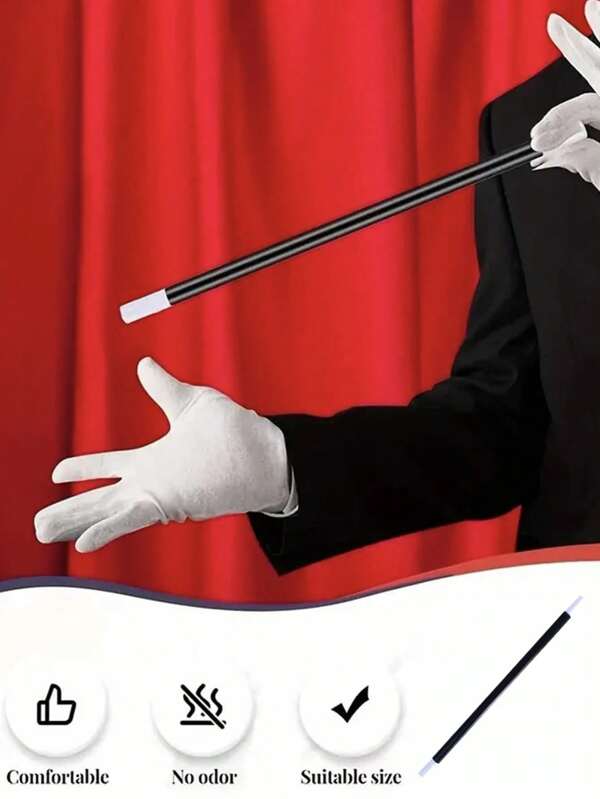 1pc Rising Magic Wand, Mind Control Magic Stick, Close-Up Magic Propwond,Queen Of Hearts Wand,Magician,Beak,Mago,Dark Magician,Magic Wand,Magic,Wand