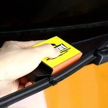 Universal Yellow Car Windshield Wiper Wizard Blade Restorer Repair Brush - Yellow - View 4
