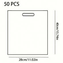 50 Pack wiederverwendbare Tüten mit Gänseblümchen Muster für Süßigkeiten, transparente Keksverpackung, Geburtstagsparty Zubehör, Weihnachts- und Neujahrgeschenktüten, Hochzeitsgeschenktüten, Obstabholverpackung
