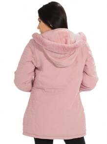 ANISTIA Women Trench Coats - 藕粉色 - 查看 4