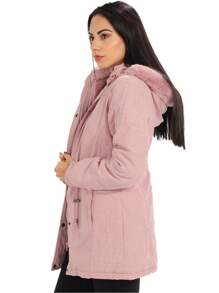 ANISTIA Women Trench Coats - 藕粉色 - 查看 3