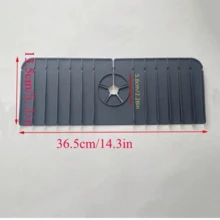 矽膠水龍頭多功能水槽排水墊，防濺水，浴室和廚房水槽防水底 - 淺灰色 - 查看 4