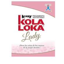 Kola Loka Lady Pegamento Instantáneo Uñas + Lámpara Luz Uv - transparente - Ver 3