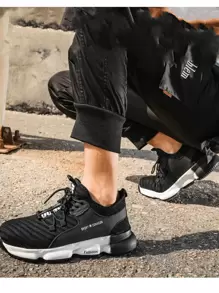 Zapatos De Seguridad De Los Hombres Del Dedo Del Pie De - Blanco - Ver 2