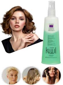 Kuul Tratamiento Bifásico Sin Enjuague Cure Me Reparador Para Cabello Seco 150ml - Verde - Ver 1