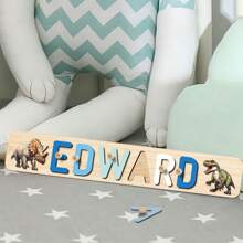 Puzzle avec nom personnalisé, jouet de puzzle en bois personnalisé, puzzle avec nom personnalisé, jouet de puzzle alphabet 3D, cadeaux de Noël de Pâques, cadeaux de premier anniversaire, cadeaux personnalisés, cadeau d'anniversaire, puzzle en bois, jouet de puzzle en bois personnalisé, cadeau d'anniversaire, blocs de construction pièce de coffret cadeau Décoration