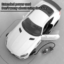 1PC Car Mounted Inflation Pump, Portable High-Power Car Tire Inflation Pump, 12V Multifunctional High-Pressure Tire Inflation Pump - Black - View 10