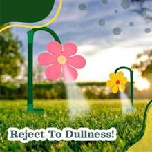 Garden Sprinkler, Dancing Sunflower Sprinkler, Garden Irrigation Nozzle, Slouchy Watering, Sunflower Shaking Head Sprinkler Watering Artifact Sprinkler, Outdoor 360-Degree Rotating Lawn Sprinkler Covering A Large Area - Adjustable, Weighted Gardening Watering System,Garden Tools, Gardening Tools For Garden