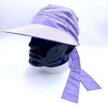 Women Masks & Visor Hat - 紫色 - 查看 2