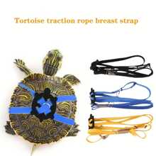 Correa para tortugas mascota, ajustable en tamaño, disponible en varios colores, ideal para caminatas al aire libre - Multicolor - Ver 1