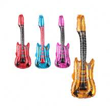 10pcs Musical Instrument Aluminum Foil Balloon Set For Party And Festival Decoration - Multicolor - View 5