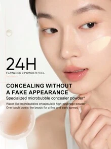 4 Shades Oil Control Foundation, Long-Lasting & Transfer-Resistant, Concealing & Mattifying, Mini/Full Size Available, Suitable For Weddings, Wedding Guests, Bachelorette Parties, Natural Daily Makeup, Cute Makeup, Bold Makeup, Date Makeup - #N10 - View 5