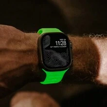 軟質矽膠手帶，適用於Apple Watch Ultra 2 49mm 44mm 45mm 42mm 41mm 42mm運動手錶，Apple Watch Serise 5 6 7 8 9手鍊