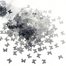 3g de brillos de uñas con decoración de mariposas holográficas láser de colores destellantes, decoración de arte de uñas con lentejuelas de mariposa PET