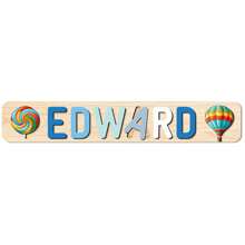 Puzzle avec nom personnalisé, jouet de puzzle en bois personnalisé, puzzle avec nom personnalisé, jouet de puzzle alphabet 3D, cadeaux de Noël de Pâques, cadeaux de premier anniversaire, cadeaux personnalisés, cadeau d'anniversaire, puzzle en bois, jouet de puzzle en bois personnalisé, cadeau d'anniversaire, blocs de construction pièce de coffret cadeau Décoration