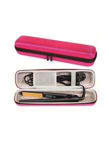 1pc Hard Travel Bag For Classic Hair Straightener Curling Styler, EVA Hair Straightener Travel Case For Vacation, Waterproof And Drop-Proof (Bag Only) - Multicolor - View 8
