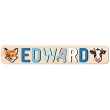 Puzzle avec nom personnalisé, jouet de puzzle en bois personnalisé, puzzle avec nom personnalisé, jouet de puzzle alphabet 3D, cadeaux de Noël de Pâques, cadeaux de premier anniversaire, cadeaux personnalisés, cadeau d'anniversaire, puzzle en bois, jouet de puzzle en bois personnalisé, cadeau d'anniversaire, blocs de construction pièce de coffret cadeau Décoration