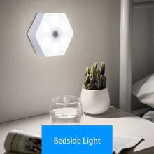 Hexagon LED Lights Wall Panels Battery Powered, 16 Colors And 4 Lighting Modes Hexagonal Wall Light RGB Lights Modular Touch Sensitive Lights With Remote Control For Home Decor, Living Room, Bedroom, Gaming Room, Party, Wall Lights Gift For Kids, Adults