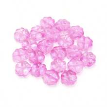 50入組鍍金玻璃幸運草珠子,DIY珠寶製作四葉草織帶手機鏈手鍊項鍊裝飾 - 四葉草珠子 - 查看 18