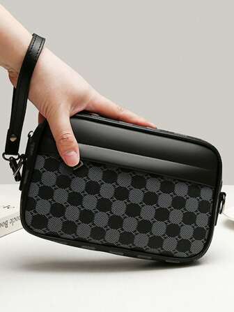 Fashionable And Versatile Business Casual Plaid Pattern Vintage Envelope Clutch Bag, Perfect For Commuting Summer Commute Portable Christmas Gift College Bag Side Bag Fall Crossbody Bag Winter Christmas Gifts Thanksgiving Coin Purse Bag Hip Bag Gifts Retro Bag Gifts Valentine Day Wallet Purses Valentines Holiday Essentials Bag Stickers Bags Back To School Valentines Gifts Vintage The Sporty Life Men Wallet Vacation Black Bag Gift Bag Pack Handbags Spring Vintage Bags Mini Bag Fashion Men's Bags