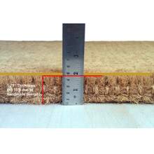 Heavy Duty Coir Door Mat Thin Double Picture Frame, Monogram S - Black 22" X 36" - 字母組合S - 查看 5