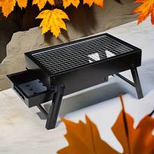 Portable Foldable BBQ Grill: Perfect For Outdoor Camping, Picnic, Etc! - Multicolor - View 4
