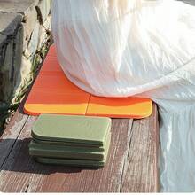 1只可攜式戶外折疊坐墊，防水泡棉座墊，適用於露營、徒步旅行、旅行、野餐 - 彩色 - 查看 1