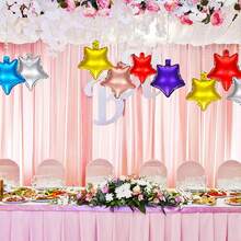 50 Globos Metálicos De Estrellas Para Fiestas Varios Colores - Azul - Ver 7