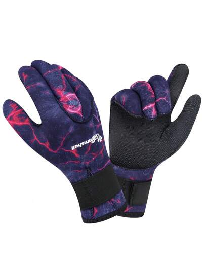 3 Mm Men's And Women's Wetsuit Gloves, Warm Diving Gloves, Non-Slip Surfing Gloves For Gill Fishing Swimming Drifting Kayaking Paddling