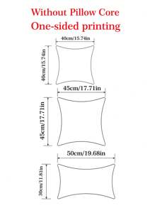 1 chiếc vỏ gối trang trí nhà họa tiết lá - Nhiều màu - Xem 5