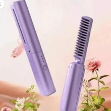 Cepillo Alisador Para Cabello Peine Para Cabello Alisador Profesional - Morado - Ver 1
