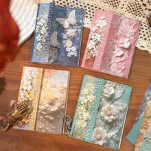 30入組凡爾賽王妃系列紙張，復古洛可可風格日記紙張 - 彩色 - 查看 4