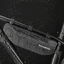 Rockbros Bicycle Bag Frame Waterproof Triangle Bag Approx. 3 Litres Black - Black - View 5