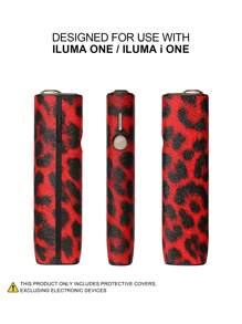 1pc Suitable FOR IQOS ILUMA ONE//ILUMA I ONE Fall Protection Case Suitable For Iqos Iluma I One Protective Case For Decoration Fashion Accessories Surface Animal Print PU Leather Gift, Fully Protected, Shock-Absorbing, Non Slip