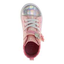 Disney Princess' Girls' High Top Sneakers. (Toddler/Little Kids) - 粉色 - 查看 4