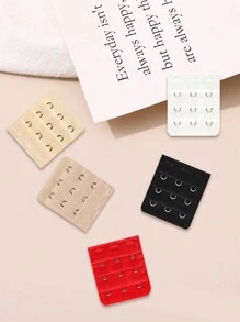 10pcs/Set Women's Stretchy Bra Extender With Extra Long Hook And Three Rows Of Elastic Buckle - Multicolor - View 5