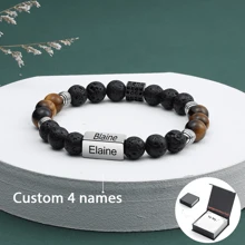 Men's Bracelets With Personalized Personality, Commemorative Gifts To Father/Grandfather/Boyfriend