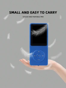 Mini Portable MP3 Walkman 1.8 Inch Colour Screen EBook Reading-Navy Blue - Navy Blue - View 3