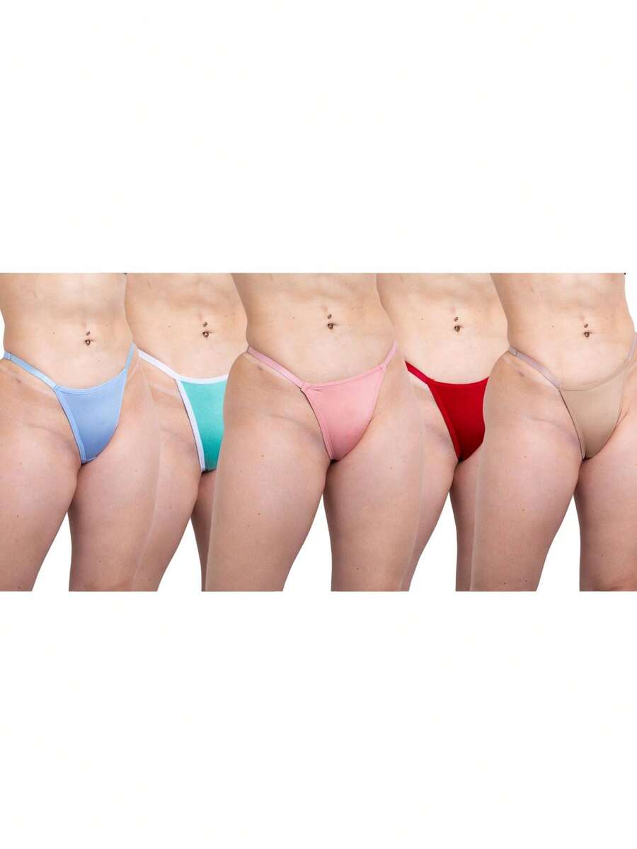 Women Briefs - 紅色 - 查看 1